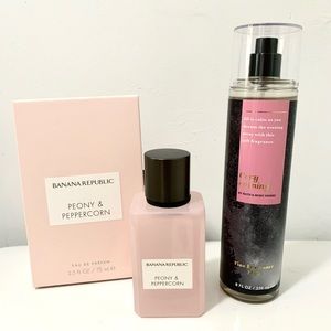 Peony & Peppercorn by Banana Republic / Cozy Evening by BBW